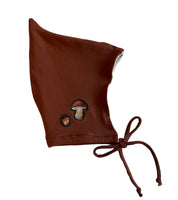 Enchanted Forest Pixie Bonnet in Cinnamon - You Chose Size 0-6M, 6-10M, 12-18M, 1.5-3Y, 4-6Y - Fall Cottagecore Moths